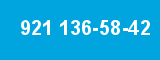 921 136-58-42